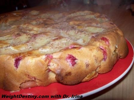 Low GI recipes_Sweet Memories Apple Cranberry Cake_whole