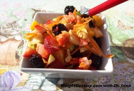 Low GI Recipes_Simple Fresh Fruits Salad_Fresh Fruits and Berries Salad