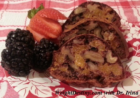 Low GI recipes_Flourless Dry Fruits Nuts Cake_Healthy Dessert_2