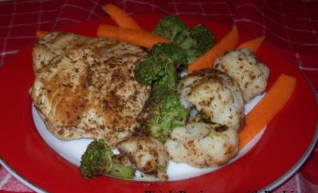 Low-GI-recipes_Chicken-with-Cauliflower-and-Broccoli