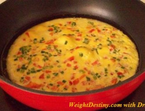 Omelet with Cheese and Vegetables