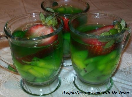 Weight Loss Help. Glycemic Index,Low GI recipes_Fruit Jelly_healthy desserts