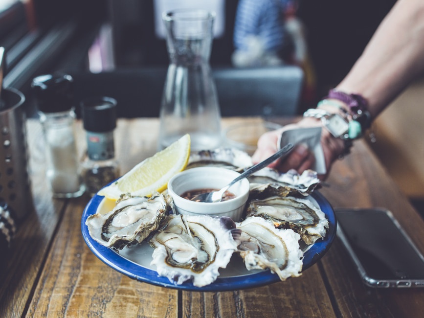 shellfish_healthy-foods_calories_low-gi-weight-loss-plans_ Selfish supply of the antioxidant mineral zinc that may protect against prostate cancer, enhance sexual functioning and sperm production.