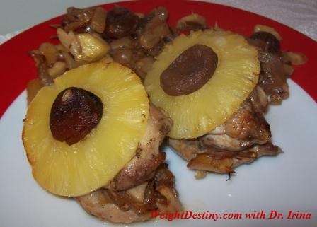 Low Glycemic Index recipes_Sweet Stuffed Chicken