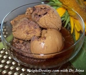 Mocha Ice Cream. Low GI Recipes.Healthy desserts.Wellness coaching Boston MA