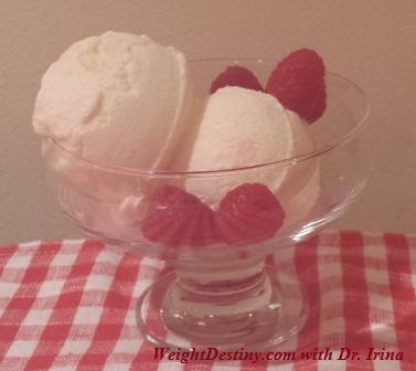 Light Vanilla Ice Cream. Low GI Recipes.Healthy desserts.Wellness coaching Boston MA