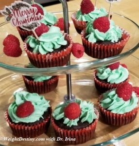 Chcoocolate-cupcakes-Christmas_LowGI-sugarfree-glutenfree