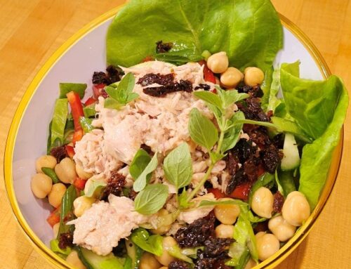 CHICKPEAS and TUNA SALAD