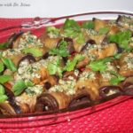 Eggplants ruladas_Low GI recipes_Healthy appertizers