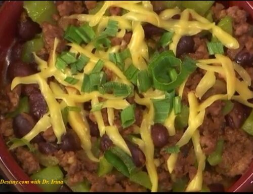 GROUND BEEF with RED BEANS