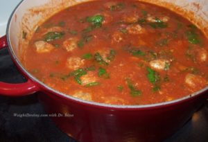 Healthy Meatballs with Tomato Sauce_Low GI recipes_easy to make entrees