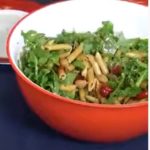 Pasta salad with greens