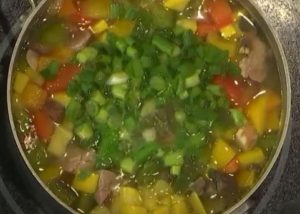 QUICK MEAT AND VEGGIES SOUP