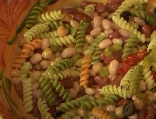 PASTA TRICOLOR SALAD with BEANS