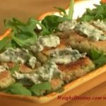 Tuna cakes low fat low glycemic appetizer