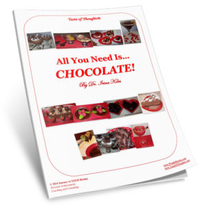 Dark chocolate healthy desserts e-book by Dr. Irina Koles MD